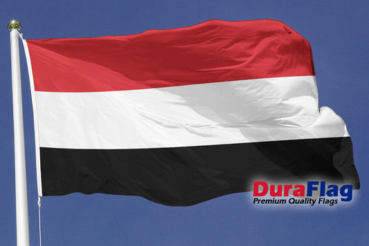 Yemen Courtesy DuraFlag Rope and Toggled (20in x 12in)